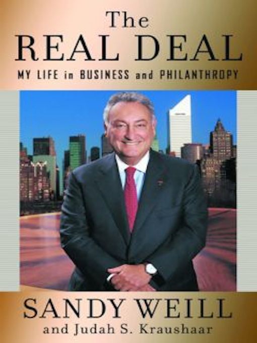 Title details for The Real Deal by Sandy Weill - Wait list
